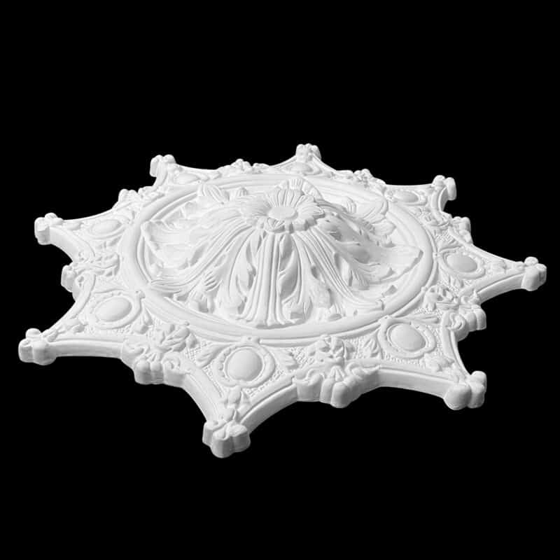 R287S Large Texas Badge Ceiling Rose Solid - Image 3