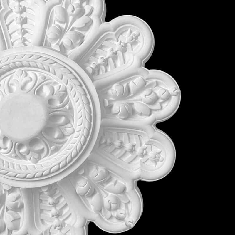 R350S Queen Adelaide Centre Ceiling Rose Solid - Image 3