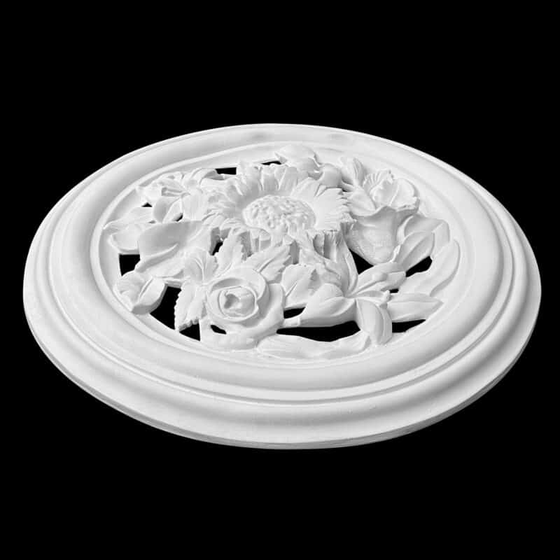 R360V Sunflower, Rose and Orchid Ceiling Rose Vented - Image 3