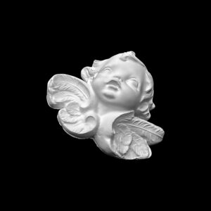OR08 Large Cherub's Face with Eyes Closed - Image 3