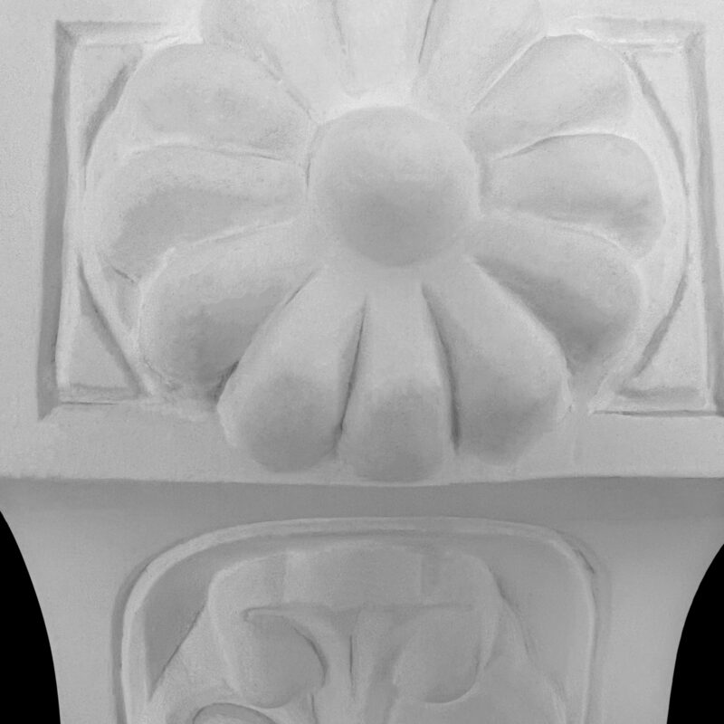 CCT-30 Two Daisies and Leaf Truss with Cap - Image 3