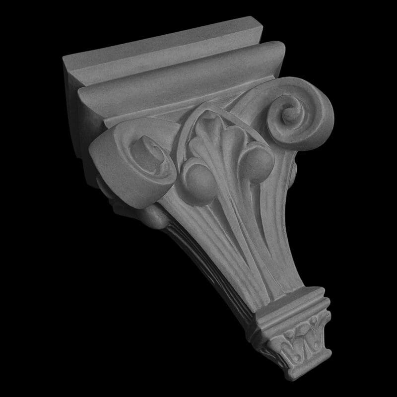 CCT-14 CEMENT Swirly Elegant Truss with Cap - Image 3