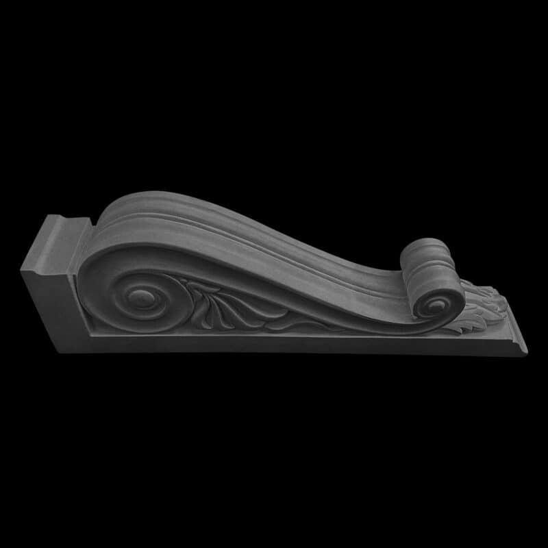 CCT-16 CEMENT Winged Scrolled Truss with Cap - Image 3