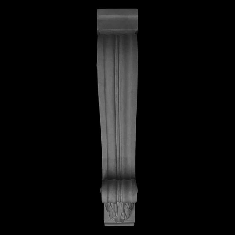 CCT-16 CEMENT Winged Scrolled Truss with Cap
