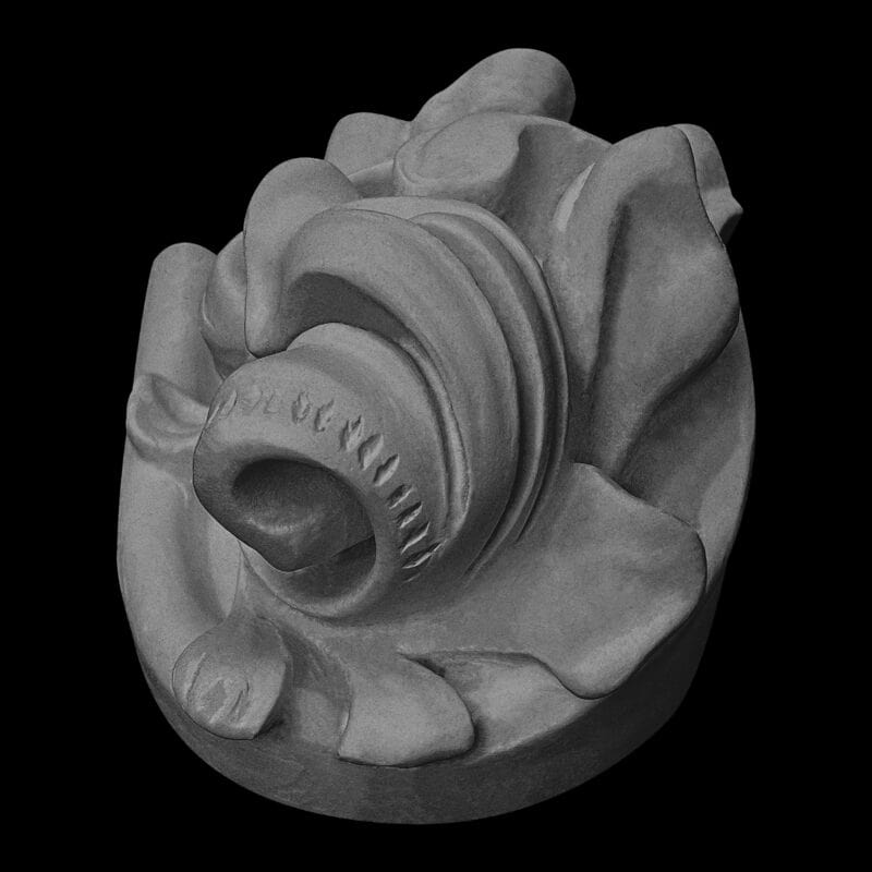 T06 PAIR CEMENT Swirly Left and Right Truss - Image 6