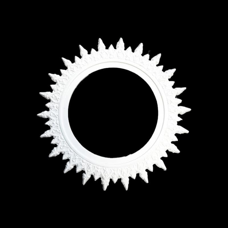 SUR-06 Queen Adelaide Fringed Ceiling Rose Ring