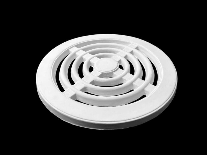 V97 Round Gothic Wall Vent - Image 2