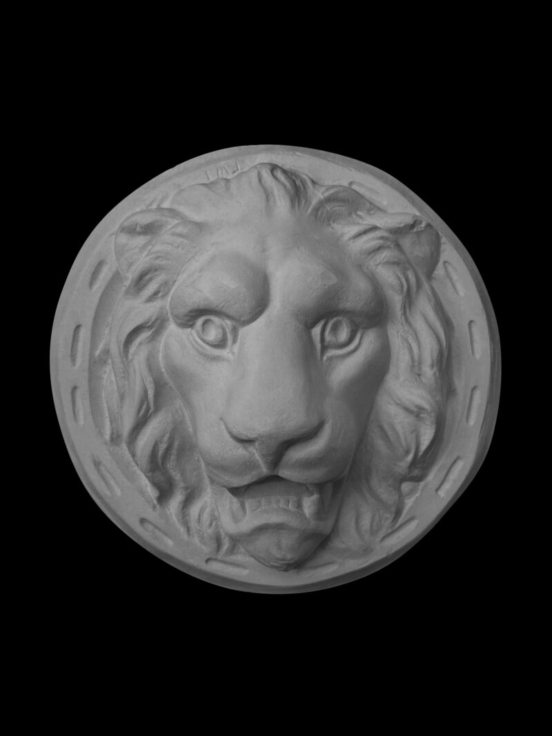 OM05 CEMENT TW Inghams Lion's Head with Slotted Frame