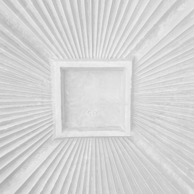 RCH-27S M and W Fluted Art Deco Ceiling Rose - Image 3
