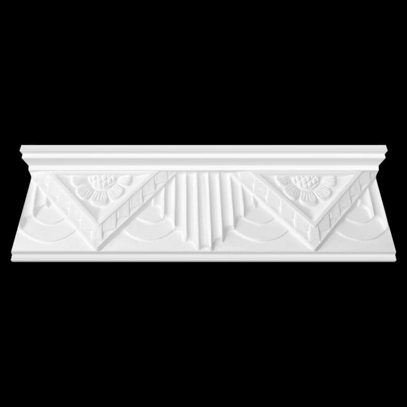 C913 - Floral Art Deco Cornice