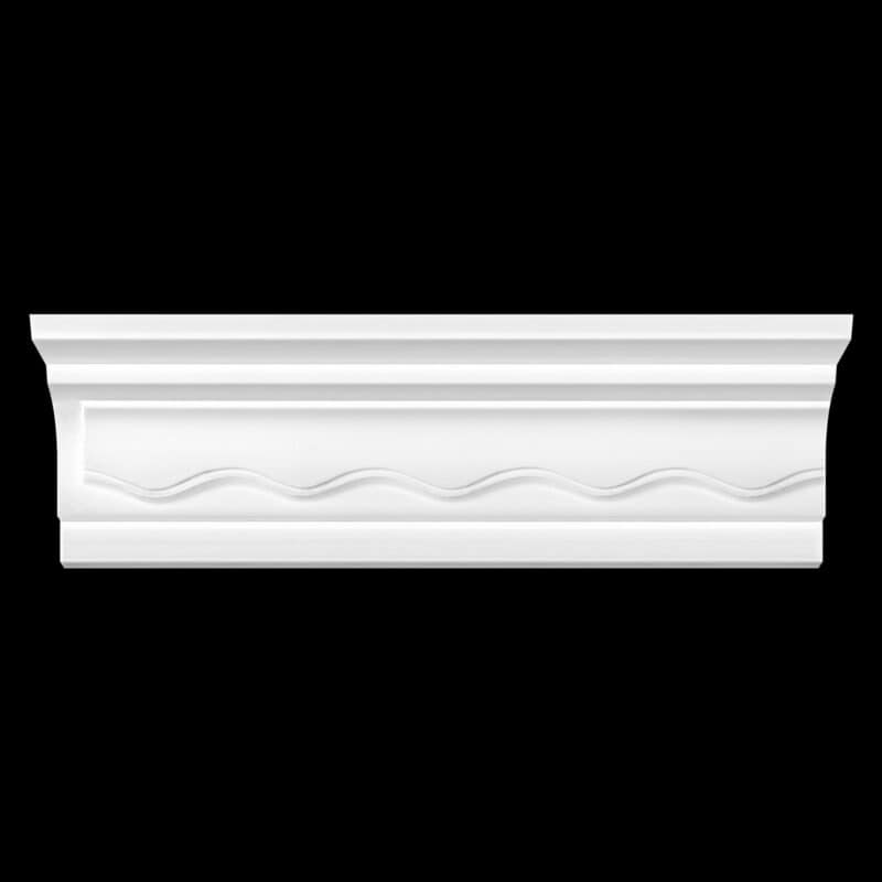 C951 - Step Double Wave Cornice